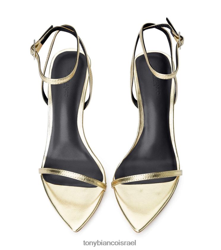 נעלי עקב | נשים נאפה זהב מתכתי Tony Bianco עקבי מירה 8BNR8T103